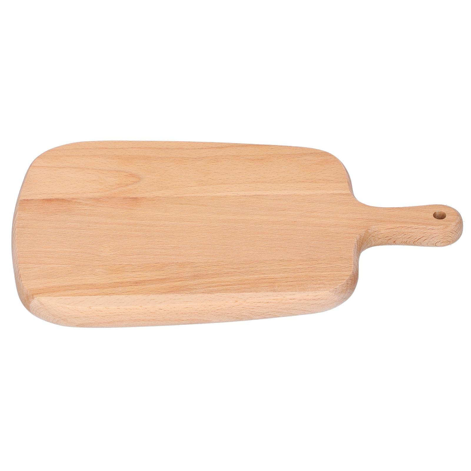 Beech Cutting Board Barbecue Pizza Bread Vegetable Fruit Wooden Chopping Board26.5x16x1.5