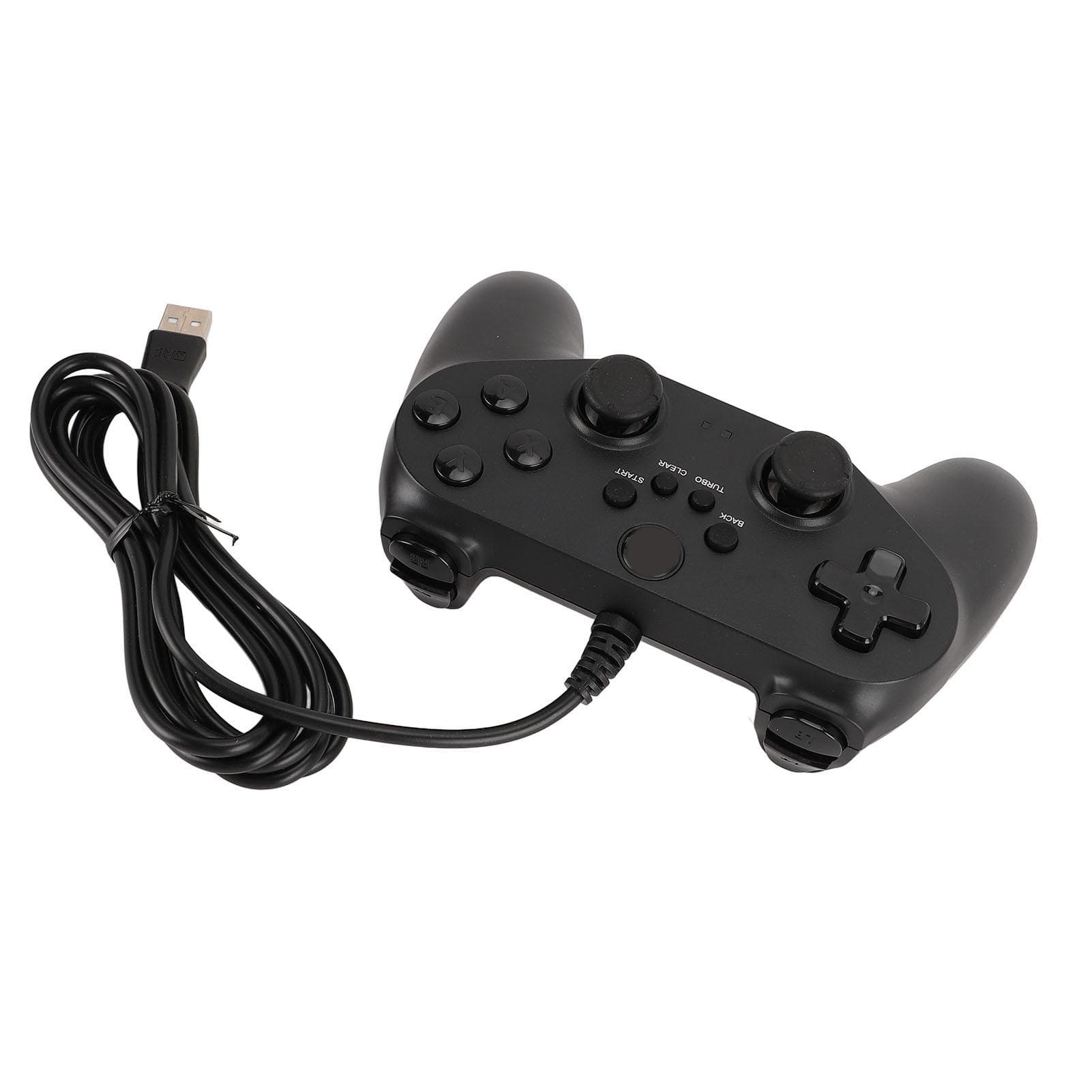 Wired USB Gaming Controller Gamepad Joystick for PC for Win 7 8 10 11 for Steam Dual Vibration