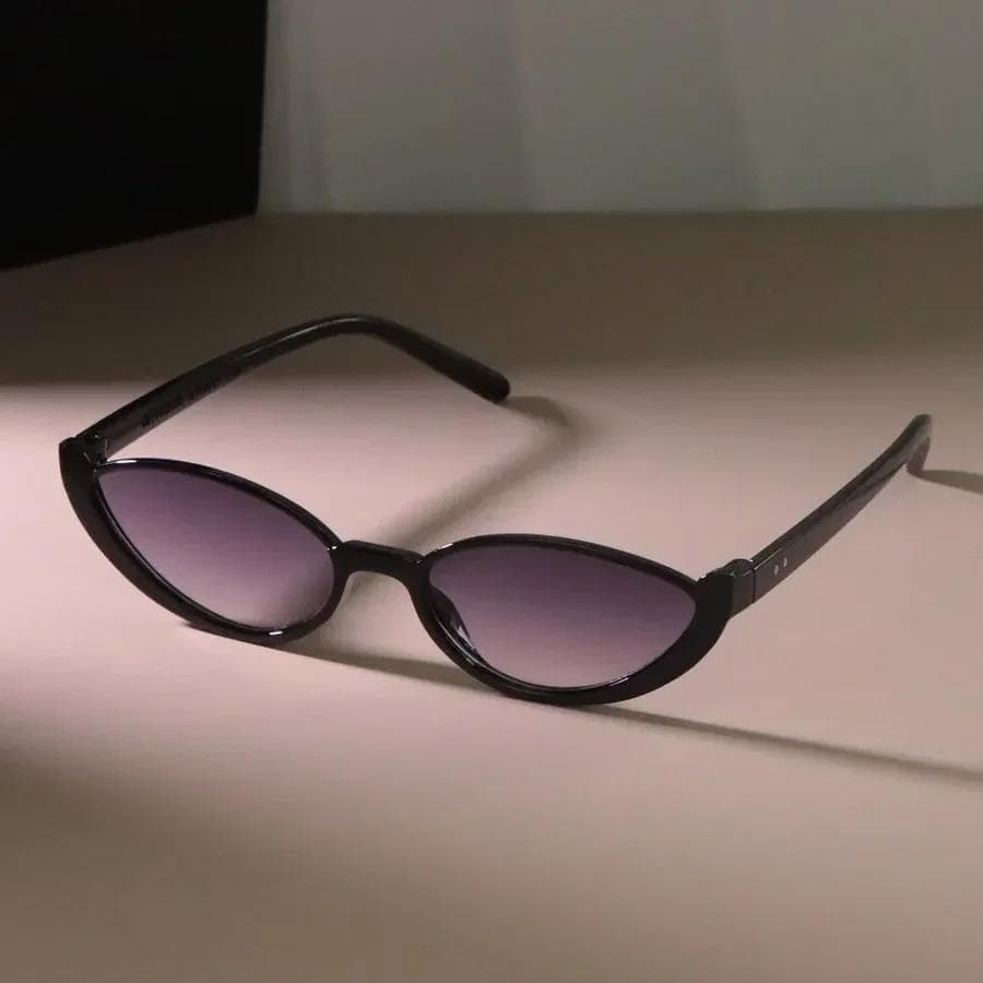 Retro Cat Eye Designer Sunglasses Small Frame Mirror Lens for Women Men Vintage Outdoor Sun Glasses Oculos De Sol Other