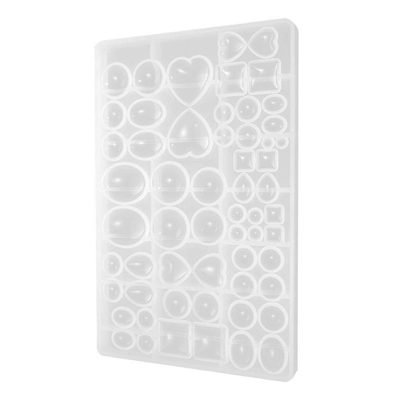 Stone Resin Mold Various Shape Eco Friendly Flexible Easy Demoulding Reusable Jewelry Silicone Mold