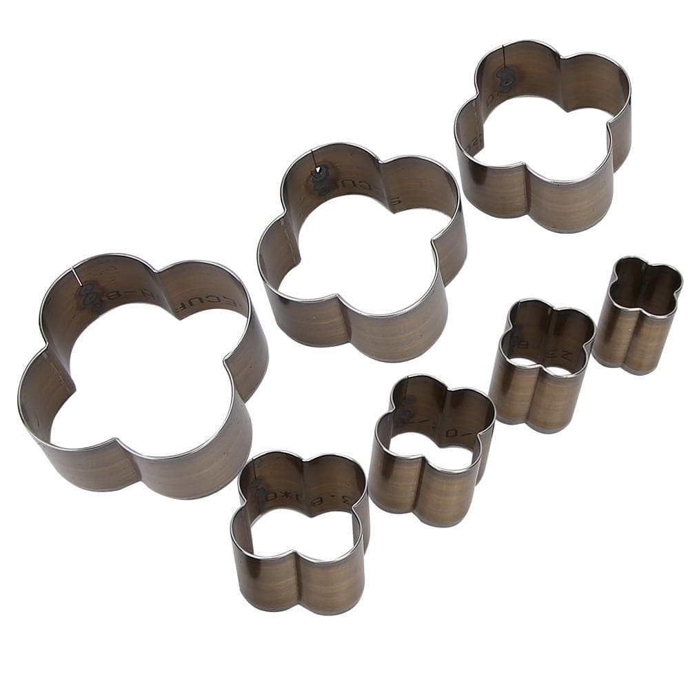 7PCS Leather Die Cutter High Carbon Steel Leather Cutting Mold DIY Handmade Punching Mold