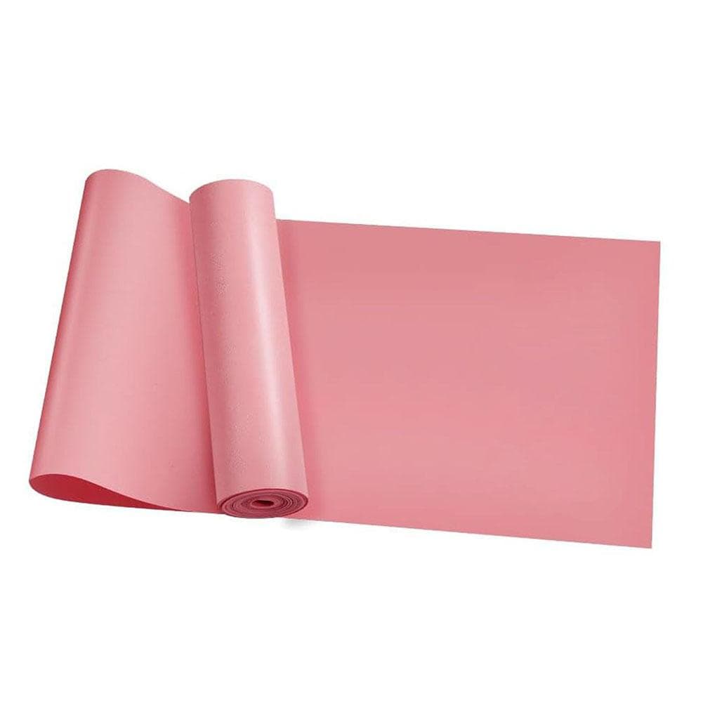 Colorful Yoga Resistance Band Long Training Stretch Bands for Physical Therapy Lower Body home Strength Elastic Exercise Bands pink