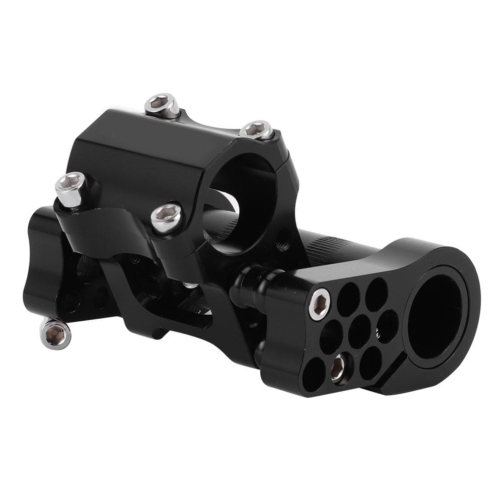 Folding Bike Adjustable Double Stem 25.4 CNC Aluminium Alloy Bicycle Parts Accessory