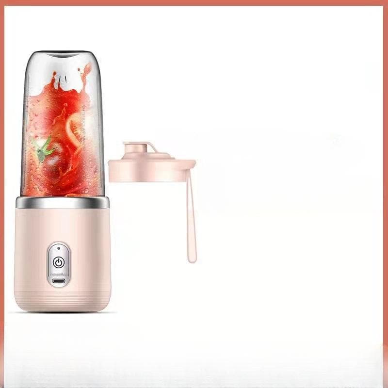 Portable Blender Mini Blender for Shakes and Smoothies,Personal Blender with Rechargeable USB,Fruit,Smoothie,Baby Food Mixing Machine Blender pink