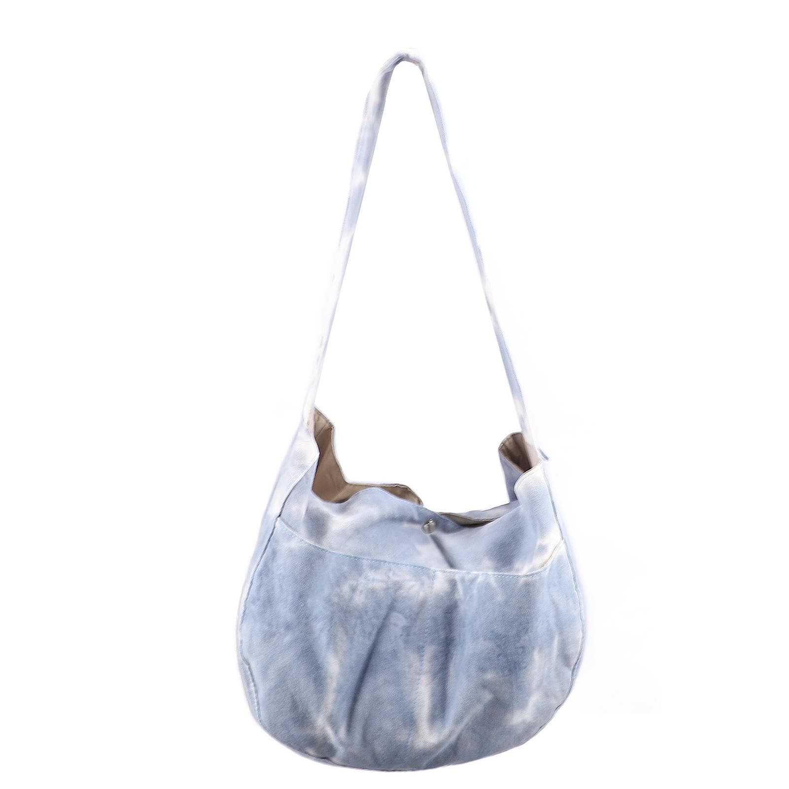 Pet Sling Carrier Breathable Safe Canvas Small Pet Shoulder Carrying Bag with Extra Pocket for