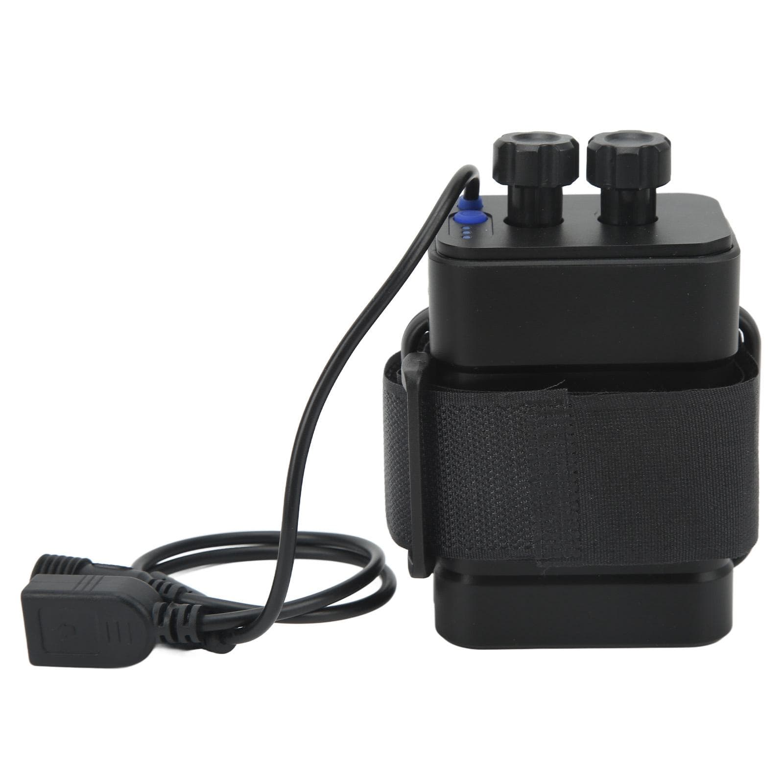 Battery Charge Case Box ABS Waterproof 8.4V for 6pcs 18650 Lithium Batteries USB DC Two Ports with