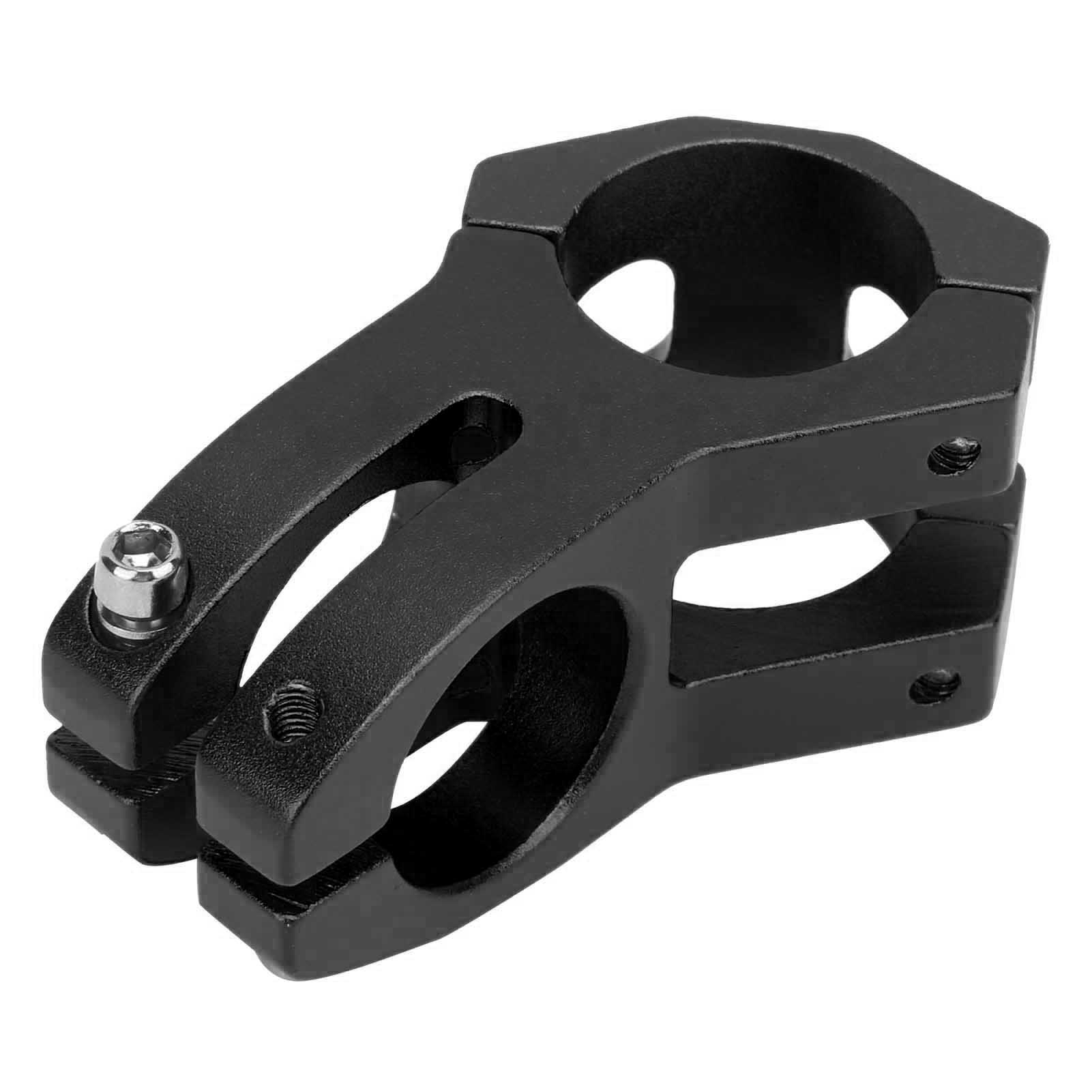LUNJE 31.8X45MM Mountain Biking Handles Stem Aluminum Alloy Hollow Short Handle RiserPurple