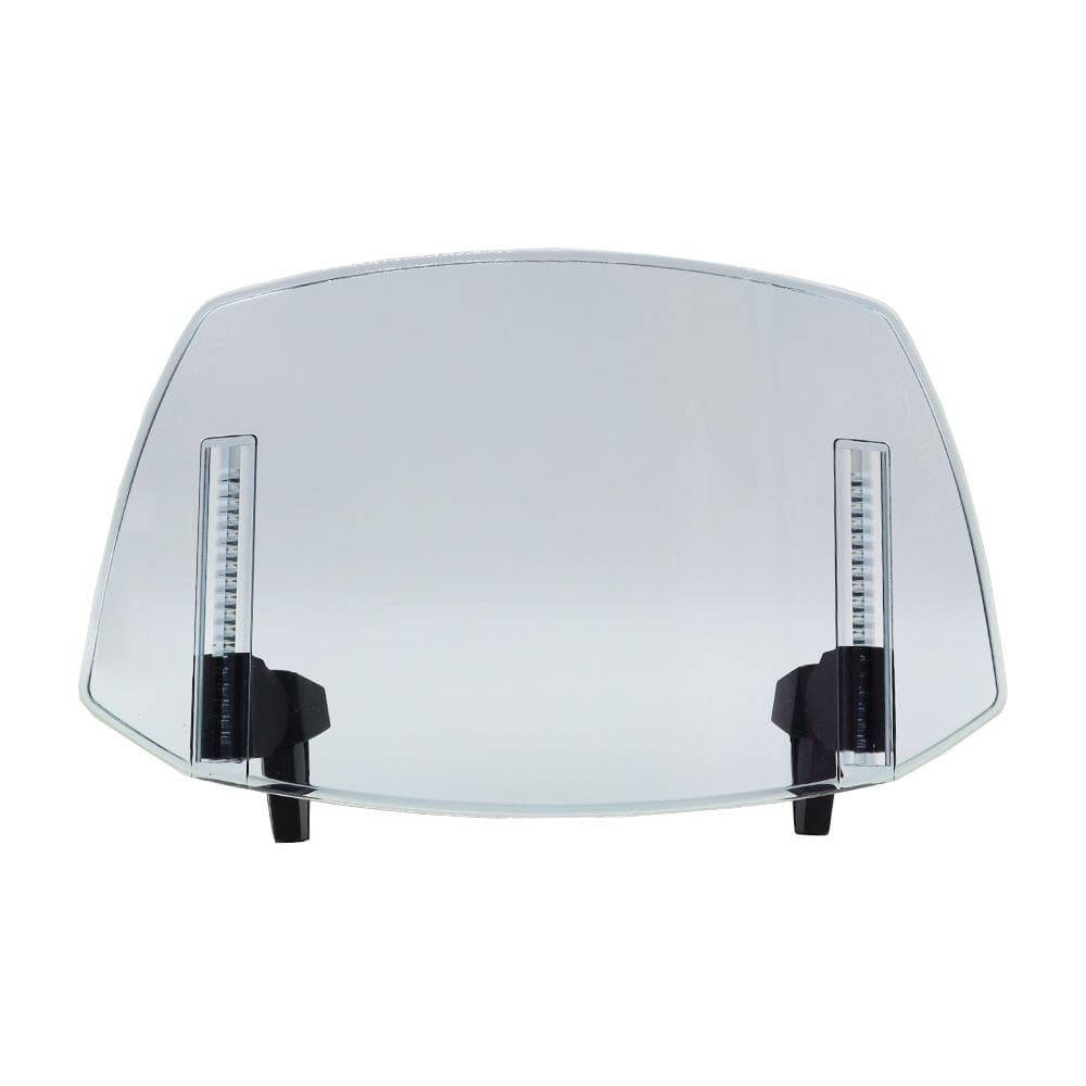 Motorcycle Windshield Extension Windscreen Deflector Adjustable Clip-on Windshield Universal for blue