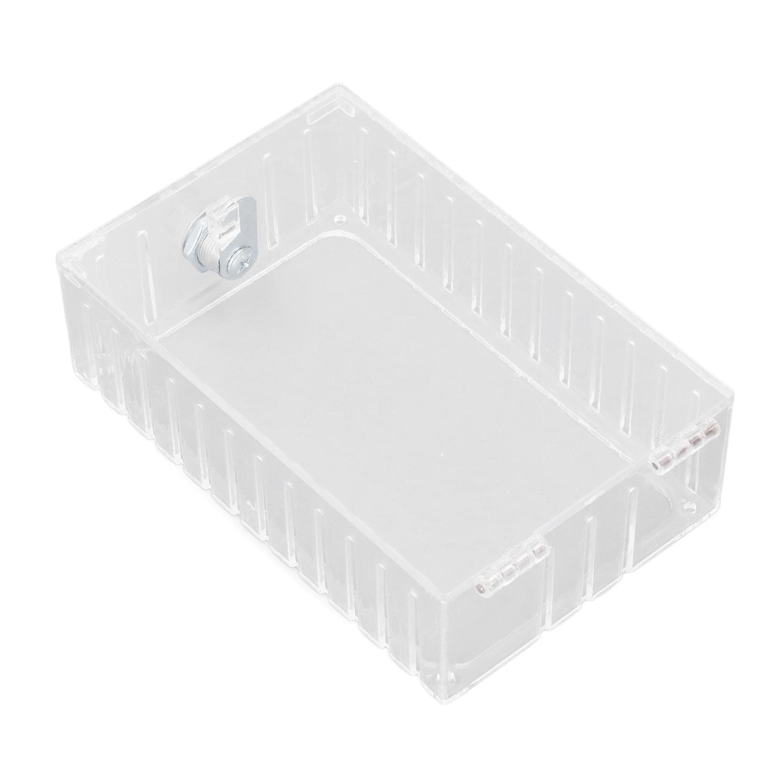 Thermostat Lock Box with Keys Clear Acrylic Protective Cover for Home Or Commercial Temperature