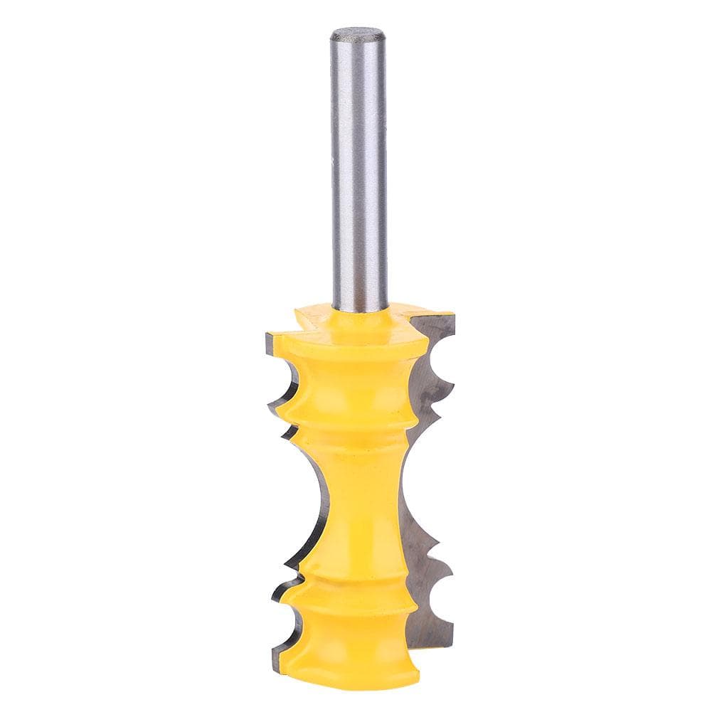 Elaborate Chair Rail Molding Router Bit 8mm Shank Woodworking Milling Cutter