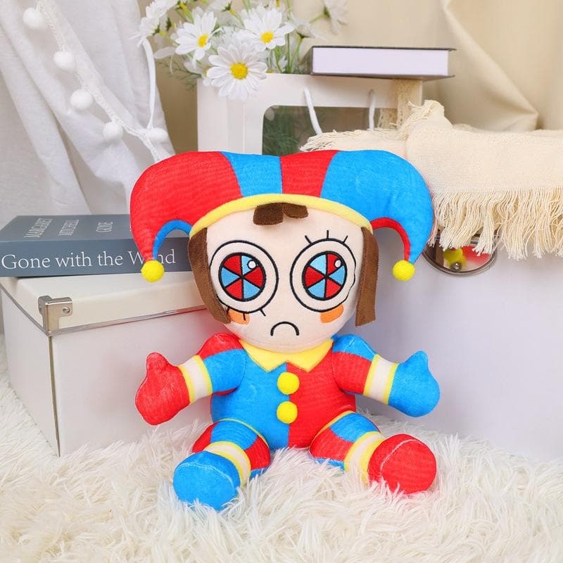 The AMAZING DIGITAL CIRCUS Circus Animation Surrounding Clown Plush Toys 25cm