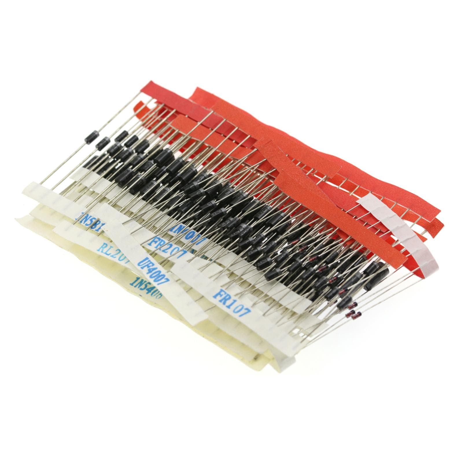 200PCS Diode Assortment Kit Quick Recovery/Switching/Schottky/Rectifier Diode Electronic Assorted 200PCS
