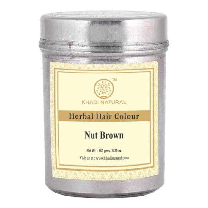 Natural hair dye Nut (150 g), Herbal Hair Color Nut Brown Khadi Natural 17.34375