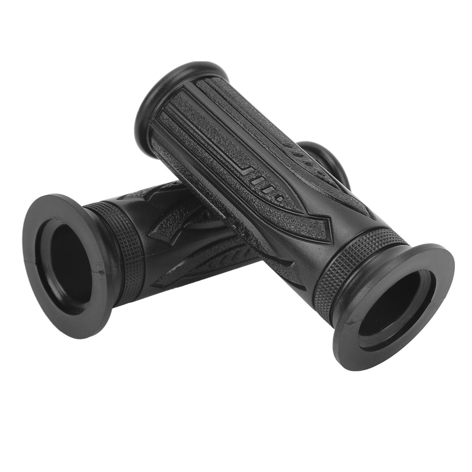 T052 2Pcs Bike Handle Grips Plastic Handlebar Grips Anti Slip Shock Absorption for Mountain Bike