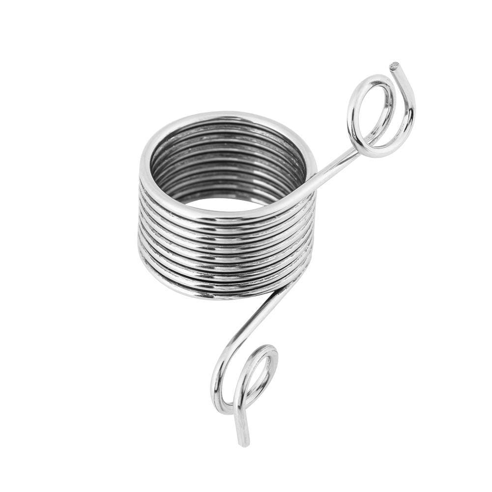 1Pc Stainless Steel Finger Thimble Yarn Knitting Guide Ring Crafts Sewing Tool