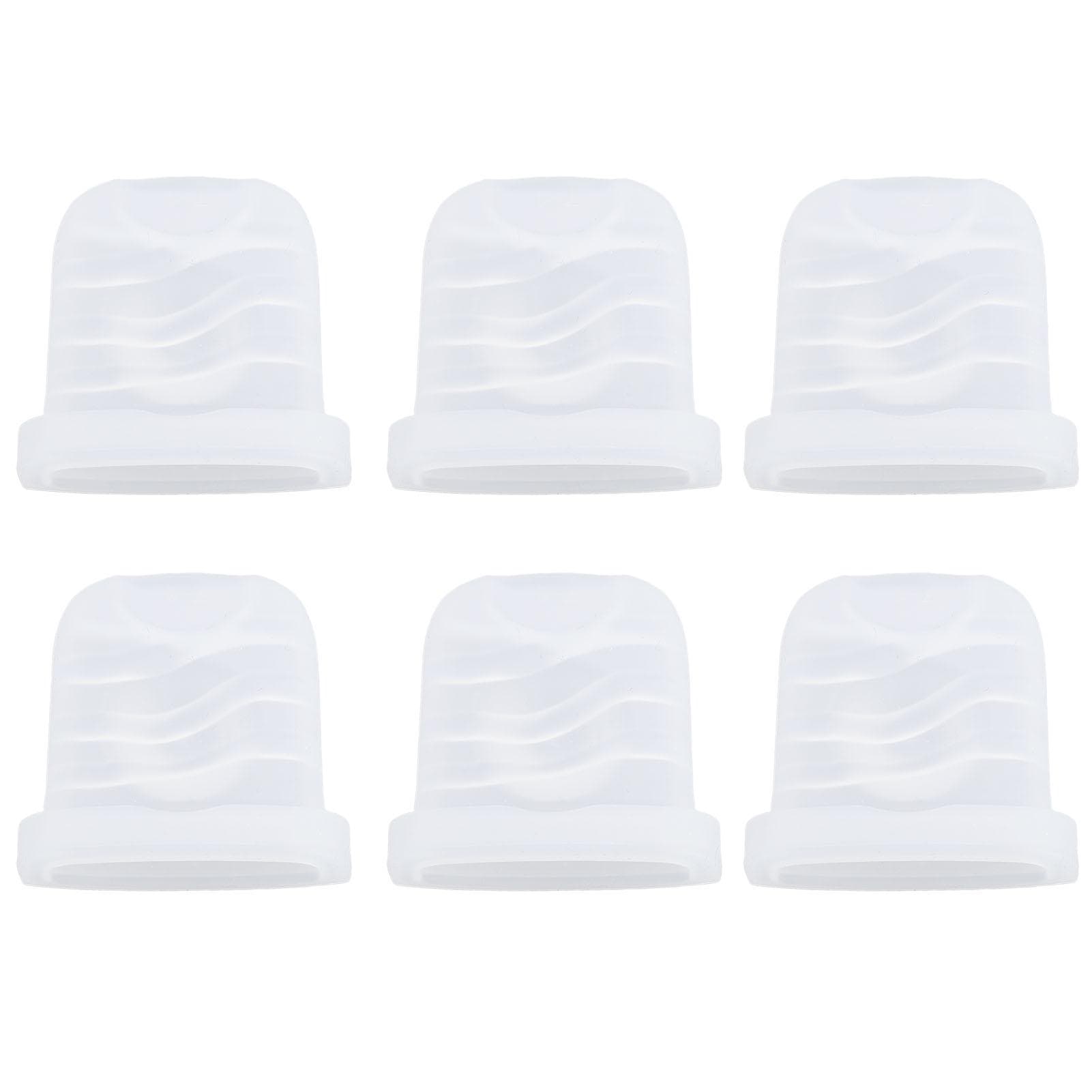 6pcs Silicone Diaphragm Breastpump Accessories Anti Backflow Replacement Diaphragm for S32 Wearable