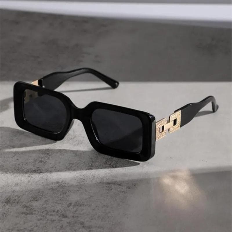 Fashion Luxury Square Sunglasses for Men Women Vintage Small Rectangle Street Sun Eyewear Ladies Driving Shades