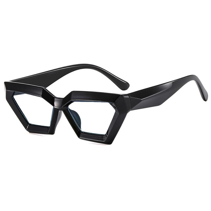 New Hip Hop Triangle Cat Eye Glasses Fashionable Myopia Eyewear -0.5 To -6.0 Street Style myopia -6