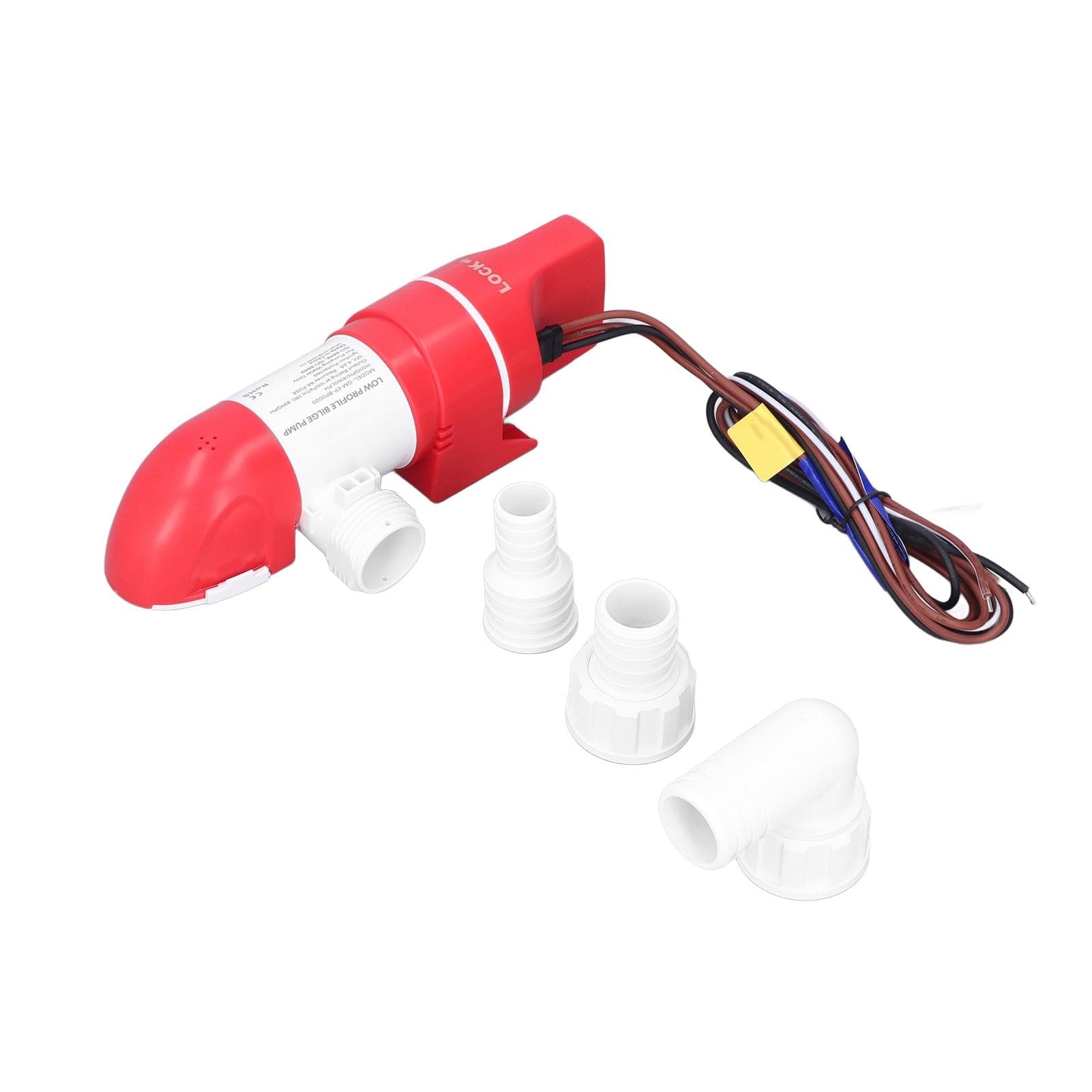 Low Profile Bilge Pump 1100GPH4160LPH Electric Automatic Stainless Steel DC12V 360 degrees Rotation for