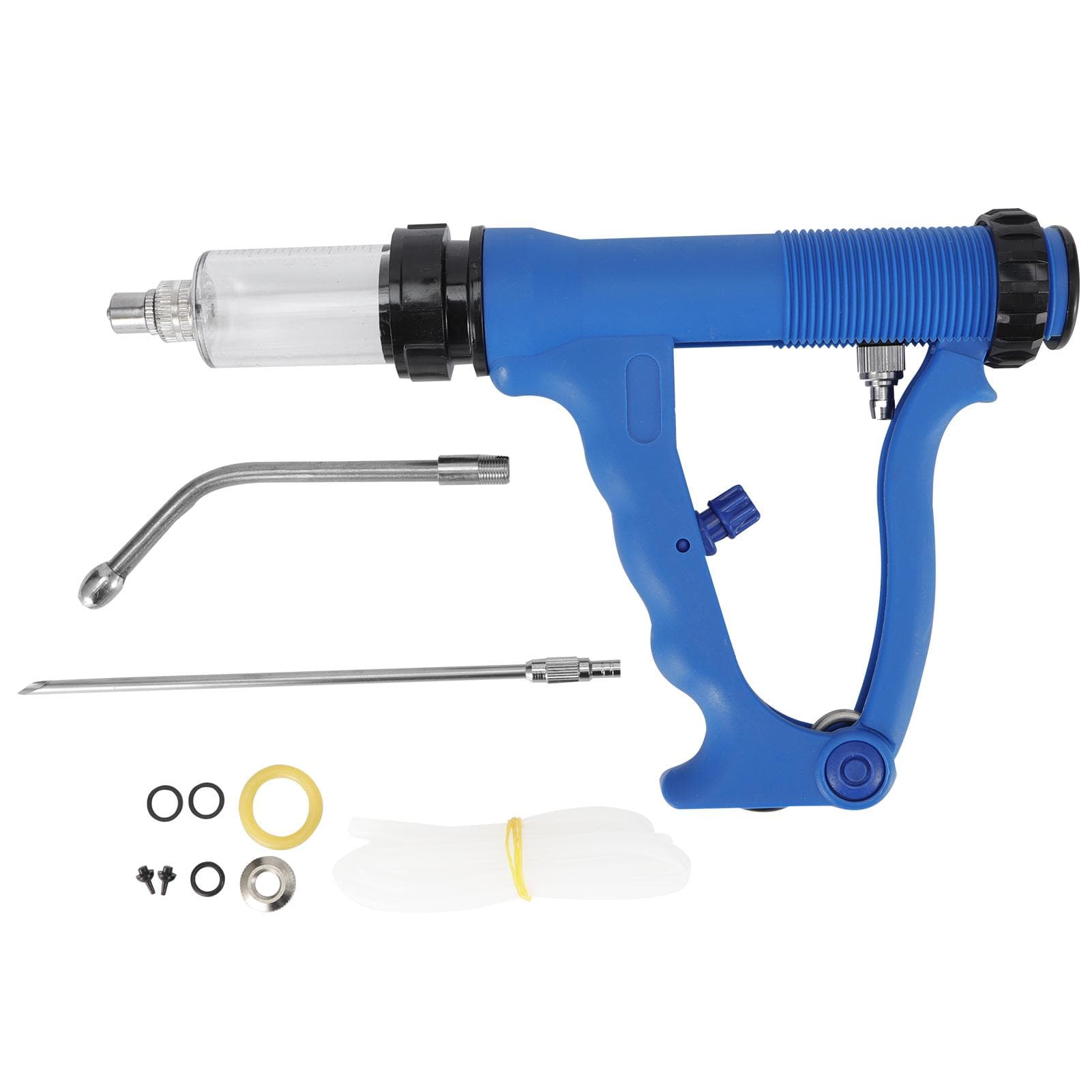 20ml Adjustable Continuous Syringe Feeding Oral On Injection Tool for Cattle Sheep Goats Livestock