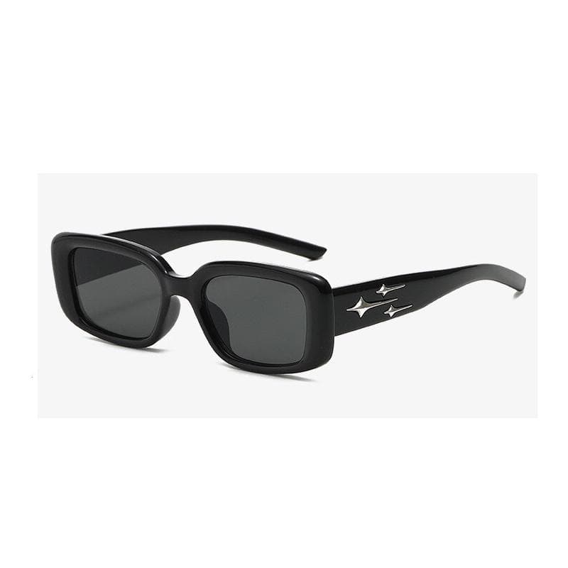 Rectangle Sunglasses Women Men Vintage Designer Square Sun Glasses Anti Glare UV Protection Stylish Shades Eyewear MULTI