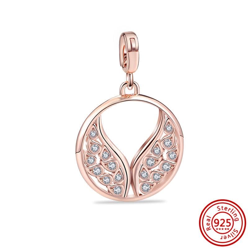New Me Series Two-ring Connector Links Lucky Mini Charm Beads Fit Original Me Bracelet&Necklace Women Jewelry Gift
