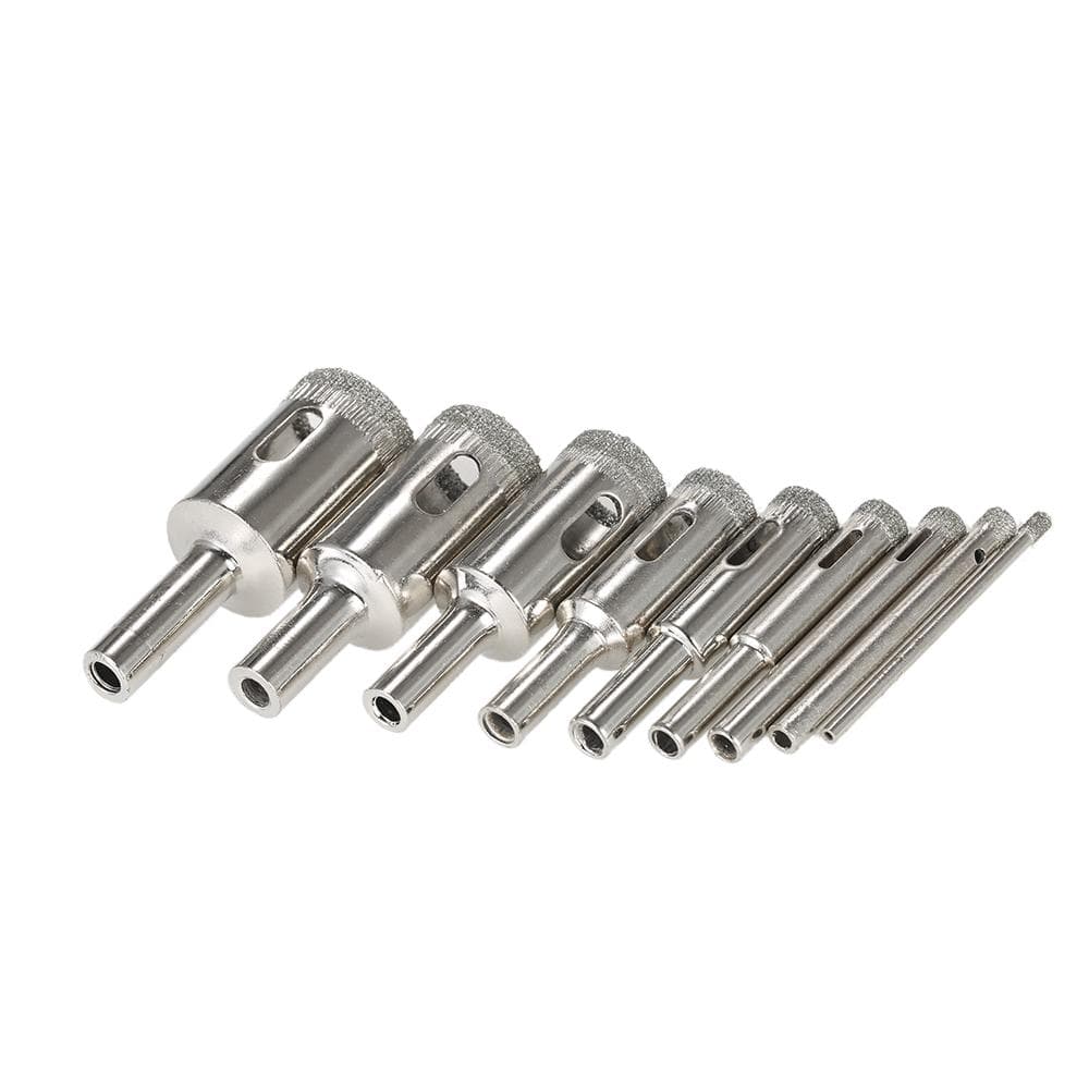 14PCS 3-70mm Diamond Hole Saw Drill Bits Cutter Tile Glass Marble Ceramic