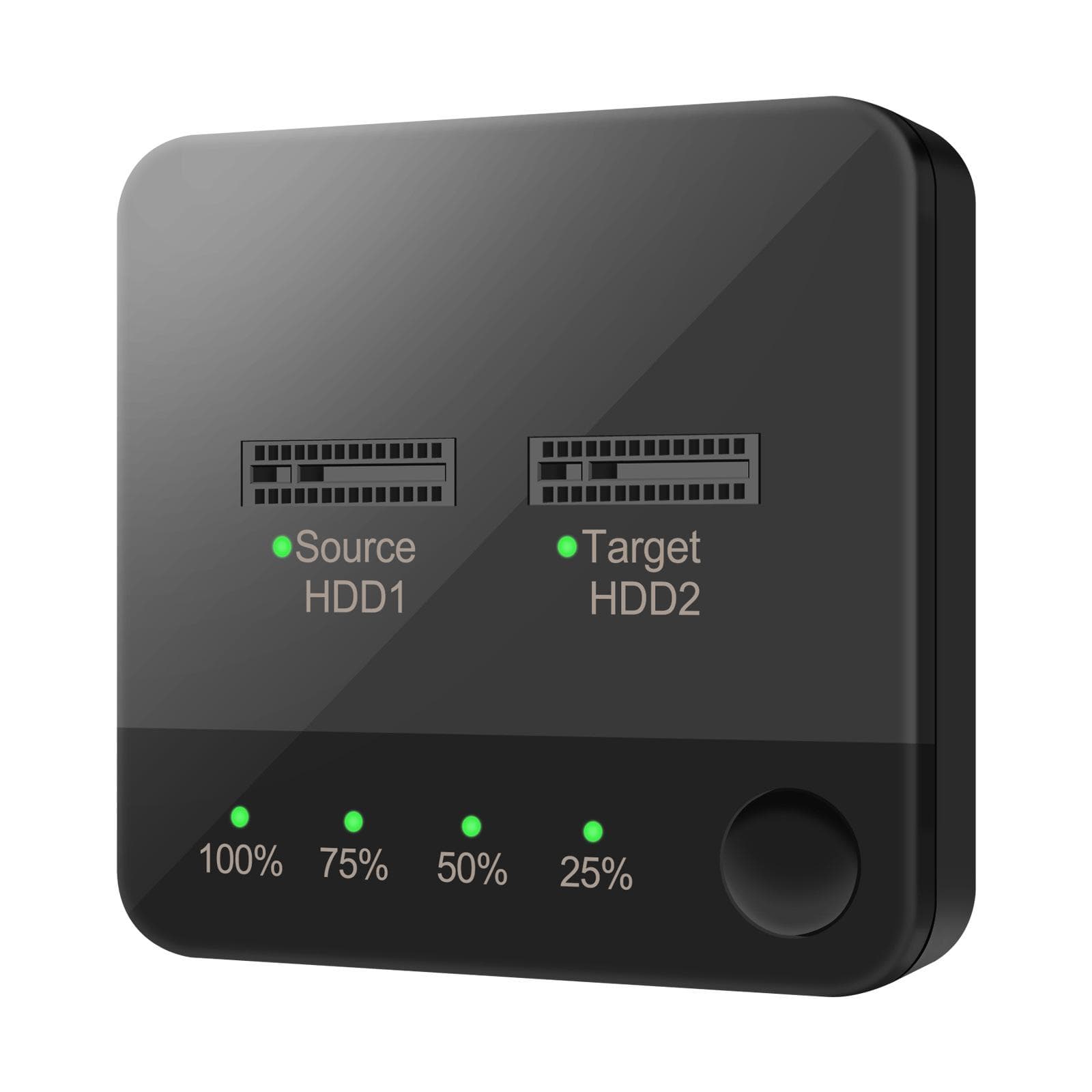 M.2 SATA Docking Station Duplicator Offline Clone black