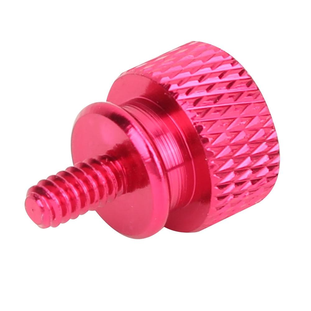 20PCs Set Hand Tighten Screws Aluminum Alloy Thumb Screws Anodic Oxidation Fasteners 6#32