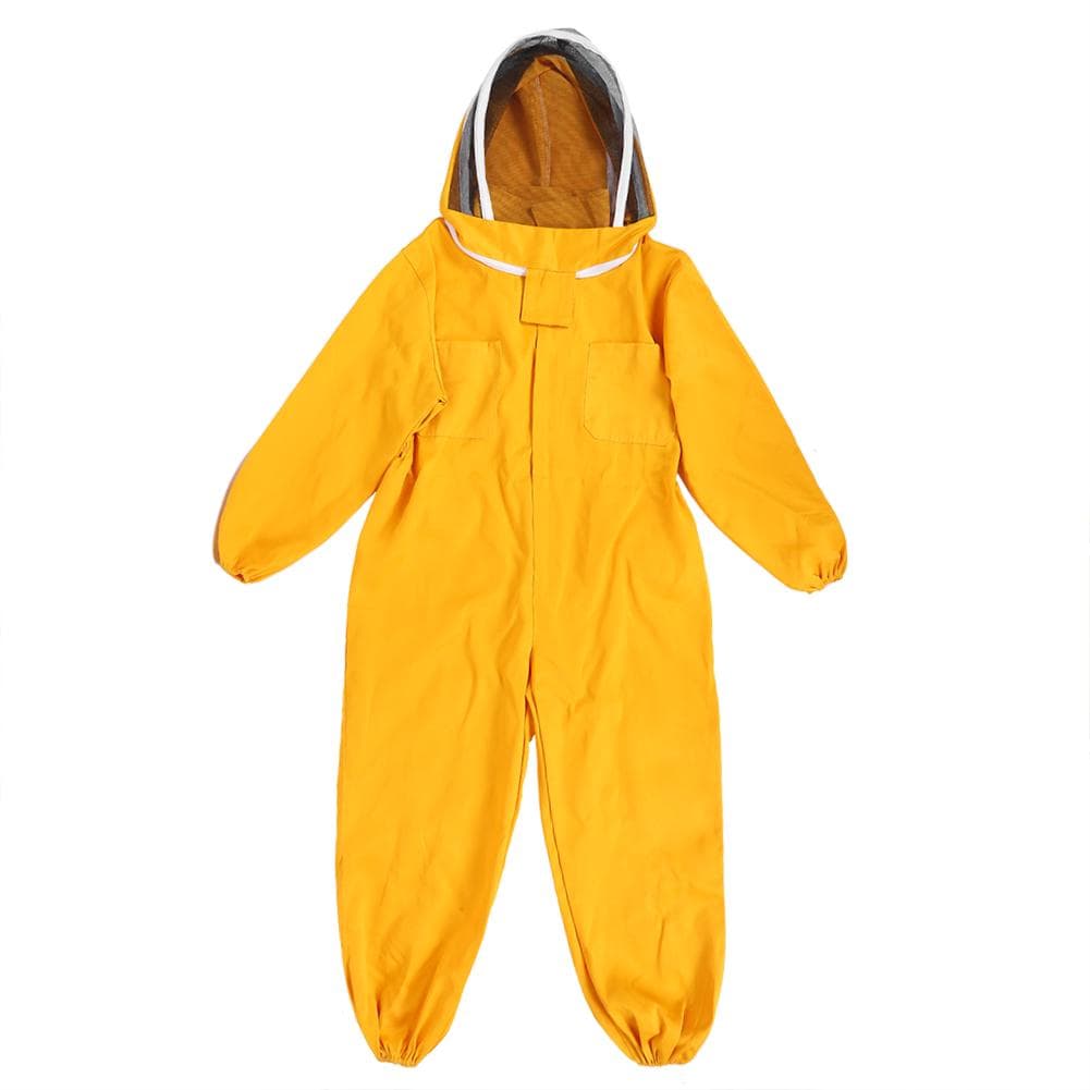 One Piece Beekeeper Suit Beekeeping Protective Clothes Smock Bee Keeping Supplies(XXL ) XL