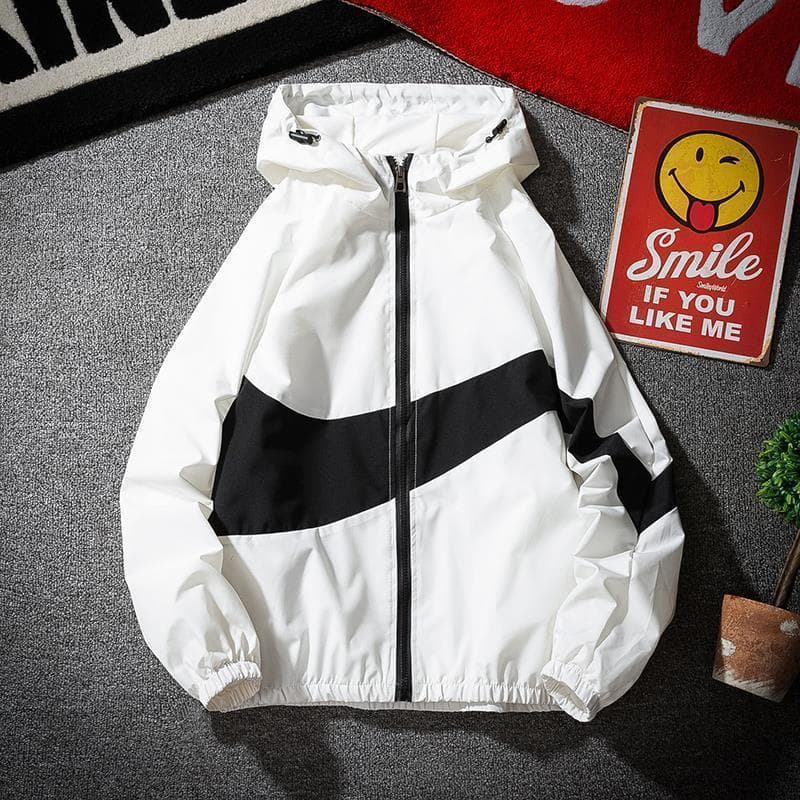 Men's 2024 Trendy Korean Style Sun Protection Jacket - Casual, Youthful, Loose Fit L