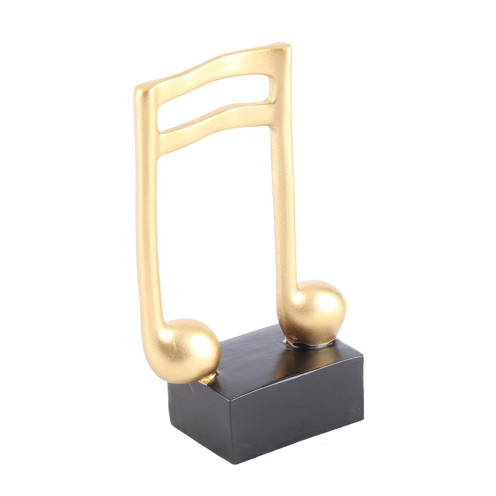 Music Note Figurine Resin Desktop Statue Musical Sculpture Decoration Ornaments G210