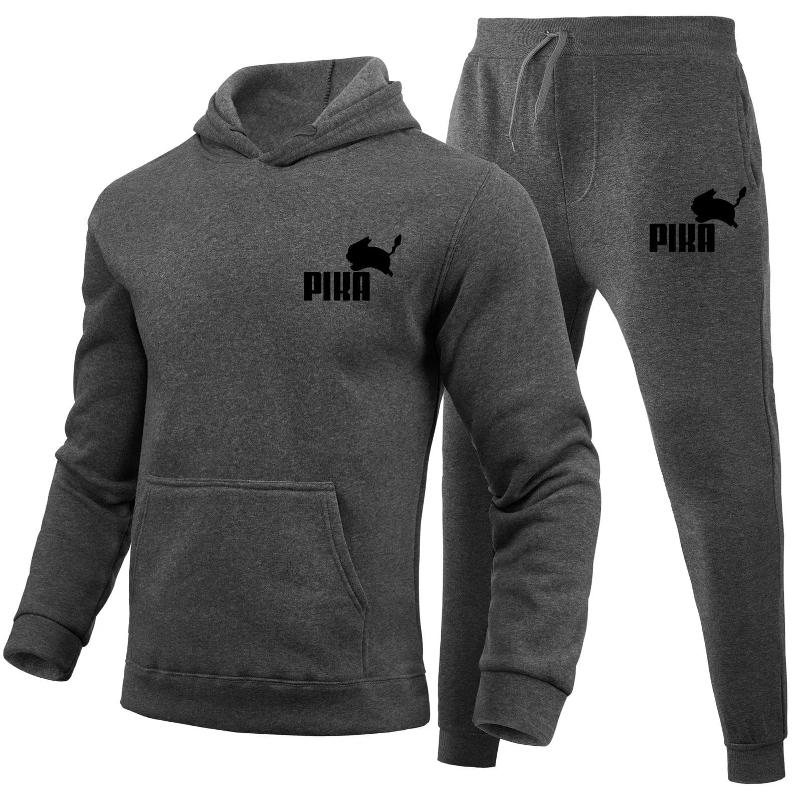 Pika Hoodie Set Women Hoodies Suits outdoor fitness running fashion sports suit spring and autumn style hoodie M