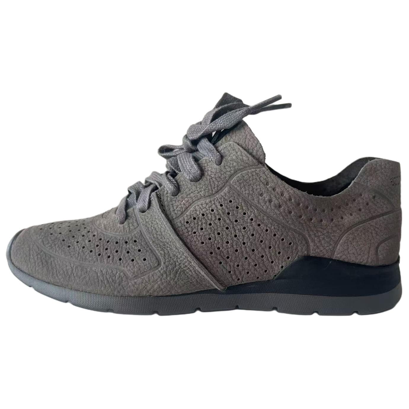 UGG TYE Comfortable Round Toe Low top Casual Shoes Women's Charcoal Gray 1016674-CHRC 38