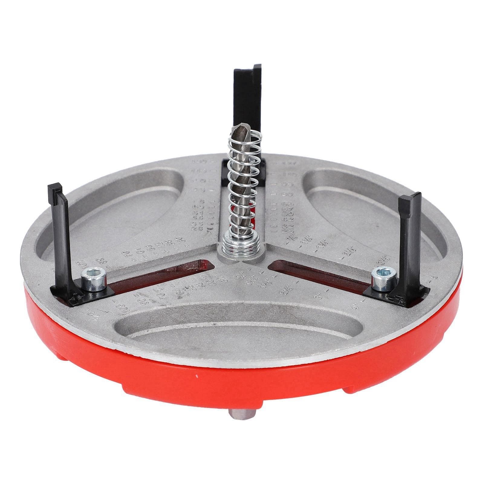 Adjustable Punching Saw Tool 25?130mm 14?5in Round Hole Opener with 6 Alloy Blades for Furniture
