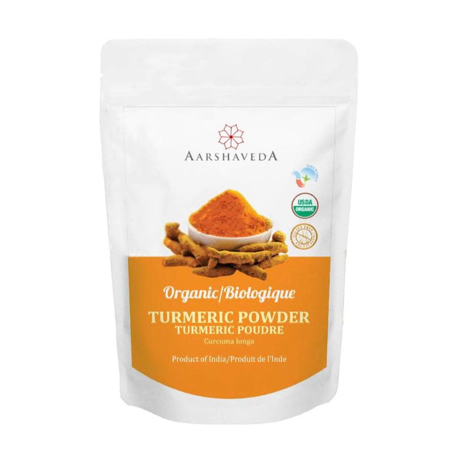 Ground Turmeric (200 g), Organic Turmeric Powder, Aarshaveda 5x200g