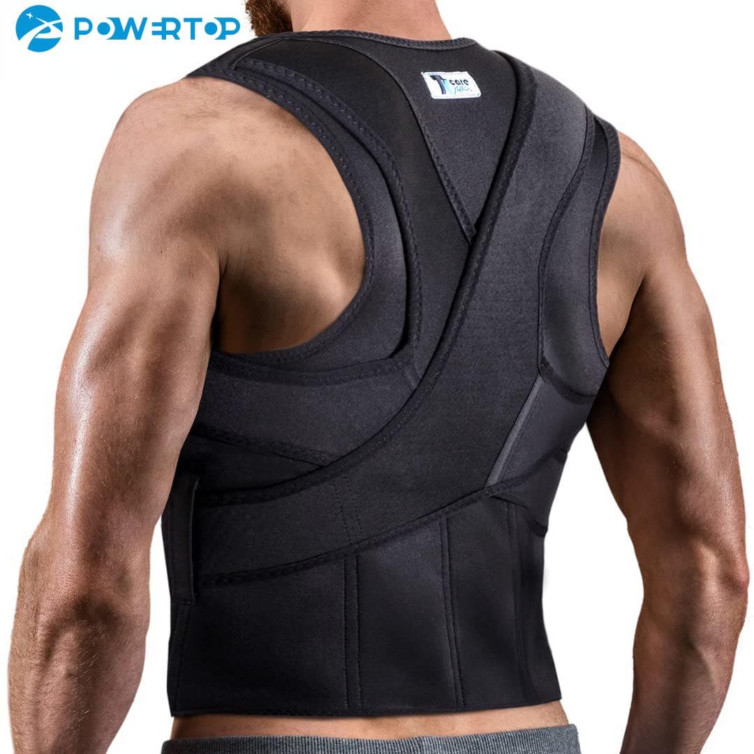 Back Brace Posture Corrector For Men Women Lumbar Support Pain Relief Muscle Memory Posture Straightener L