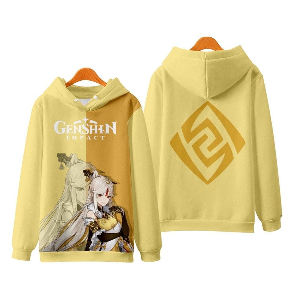 Hot Genshin Impact Hoodies Anime Game 3D Print Streetwear Men Women Oversized Sweatshirts Hoodie Harajuku Kids Pullover Clothing 5XL
