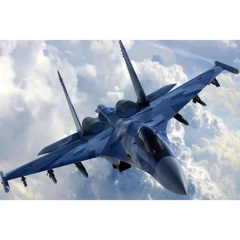 Diamond Embroidery Aircraft Jet Fighter Pictures Of Rhinestones Diamond Mosaic Diamond Wall Decor 20X30CM