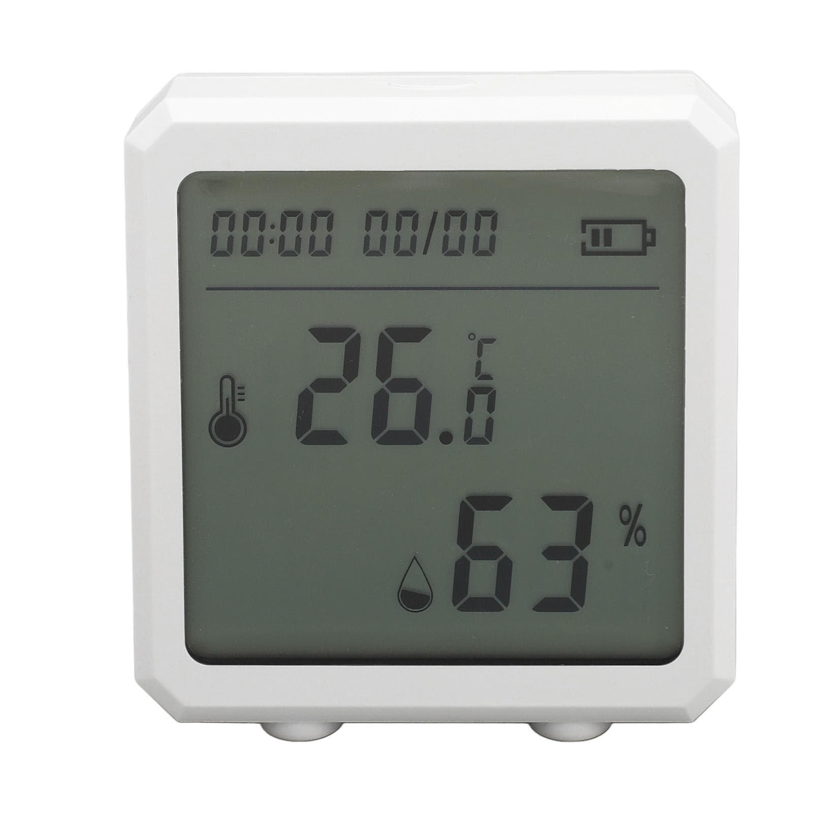 Temperature Humidity Monitor Voice Control Wifi Temperature Sensor Hygrometer with App Alert for