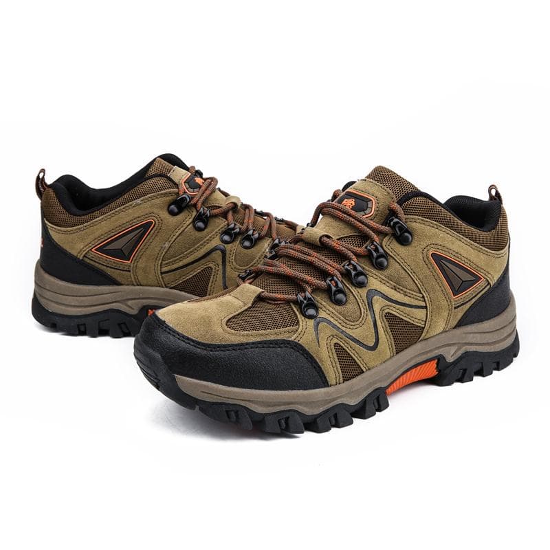 New Hiking Shoes Waterproof Sports Shoes Plus Size Men's Hiking Shoes 39-47 42 brown