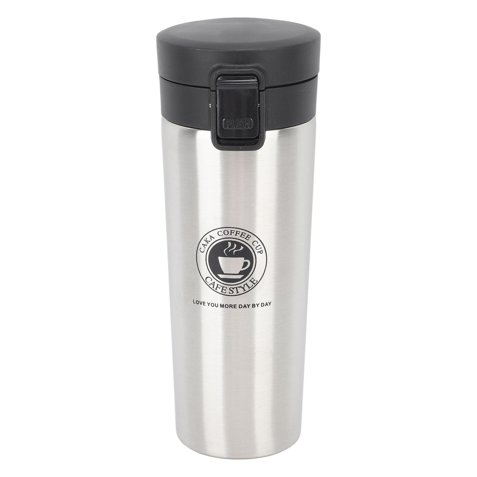 Insulated Coffee Mug Stainless Steel Travel Coffee Cup Portable Insulated Car Coffee Cup with Lid 500ML