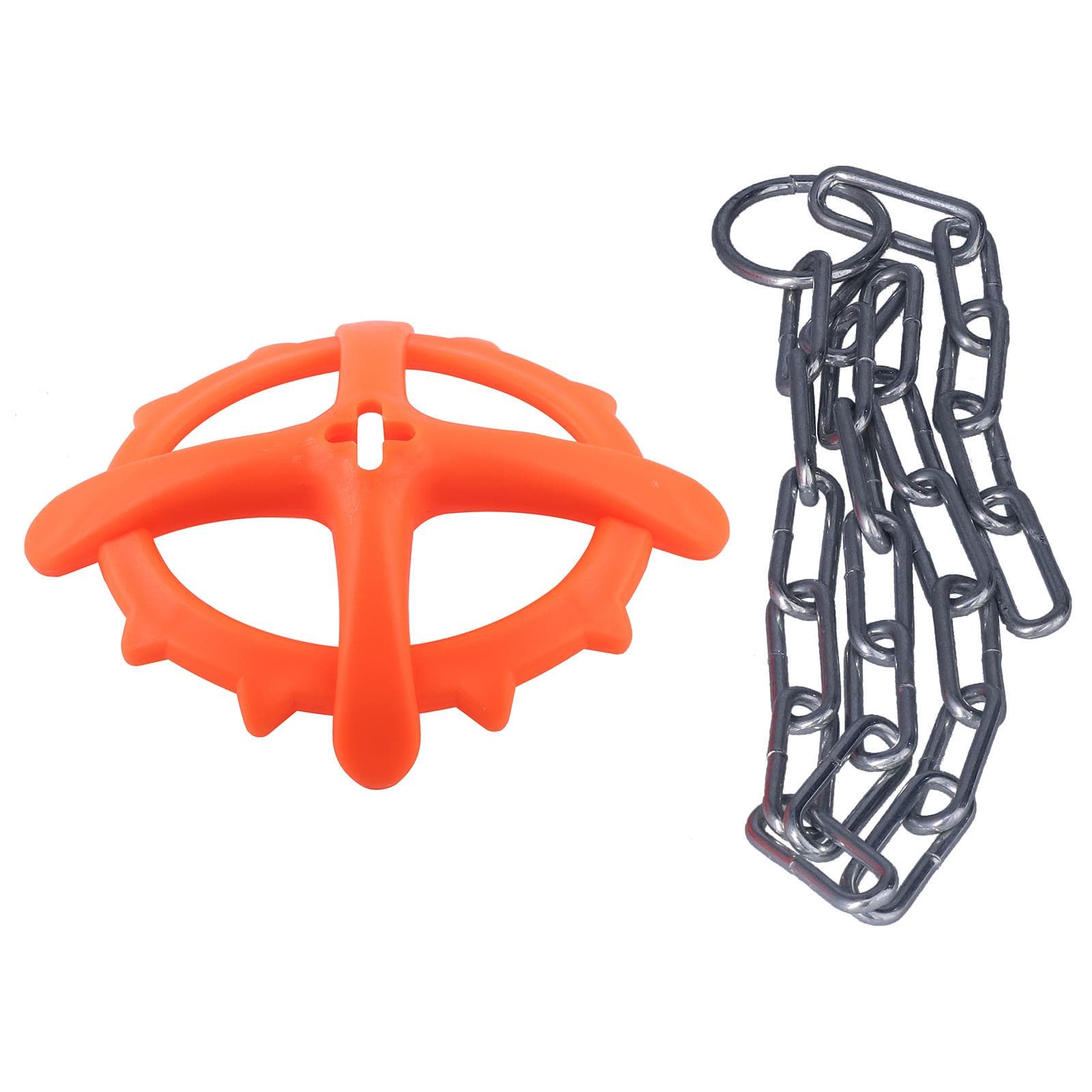Piglet Chain Iron Veterinary Bait Anti Rust Adjustable Pig Biting Plastic Toy for Farm