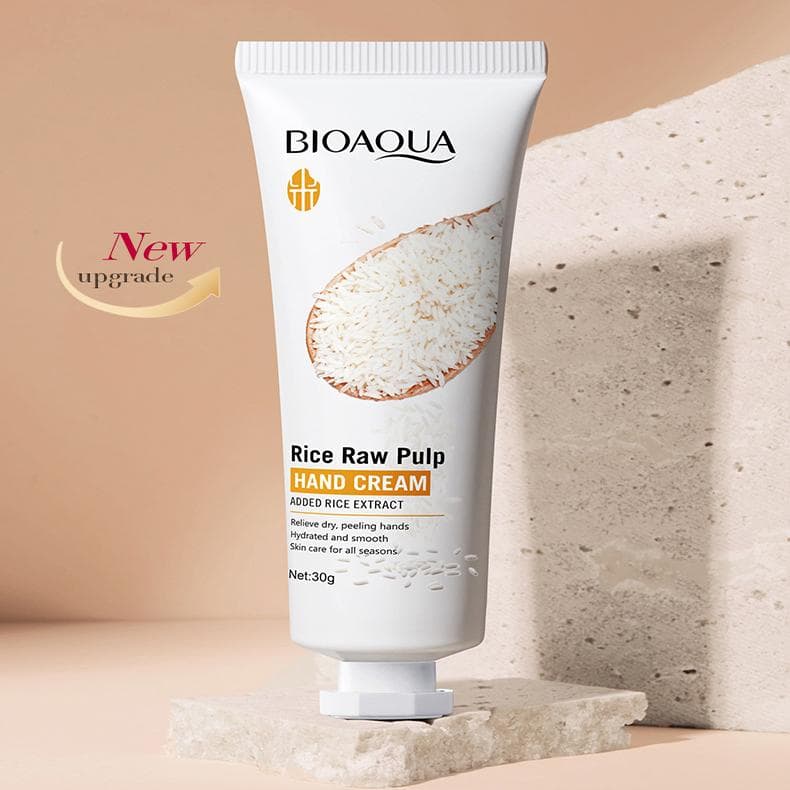 Rice Puree Hand Cream Hydrating Autumn and Winter Moisturizing Anti-Drying Hand Cream