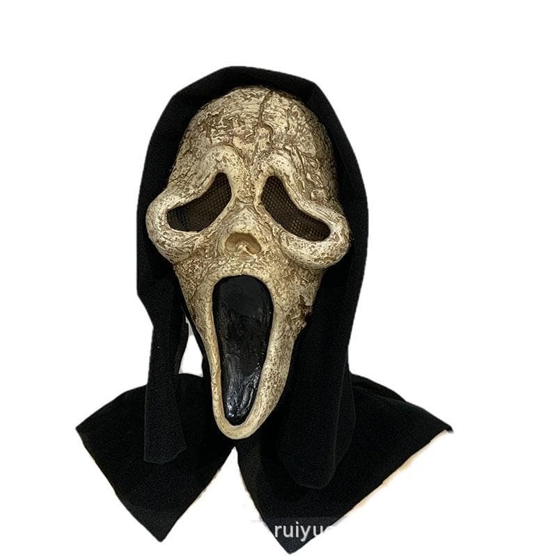 Officially Licensed Ghost Face Aged Mask Costume Accessory