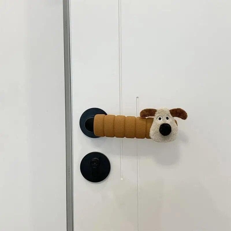 New Cartoon Gromit Door Handle Protective Cover Loopy My Melody Room Handle Anti-Collision Cover Anti-Static Collision Avoidance