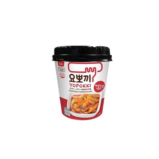 [Korean famous food] Yopokki Tteokbokki (6 Types), Rabokki (1 Types) (25 Options) #Sweet&Spicy 1cup