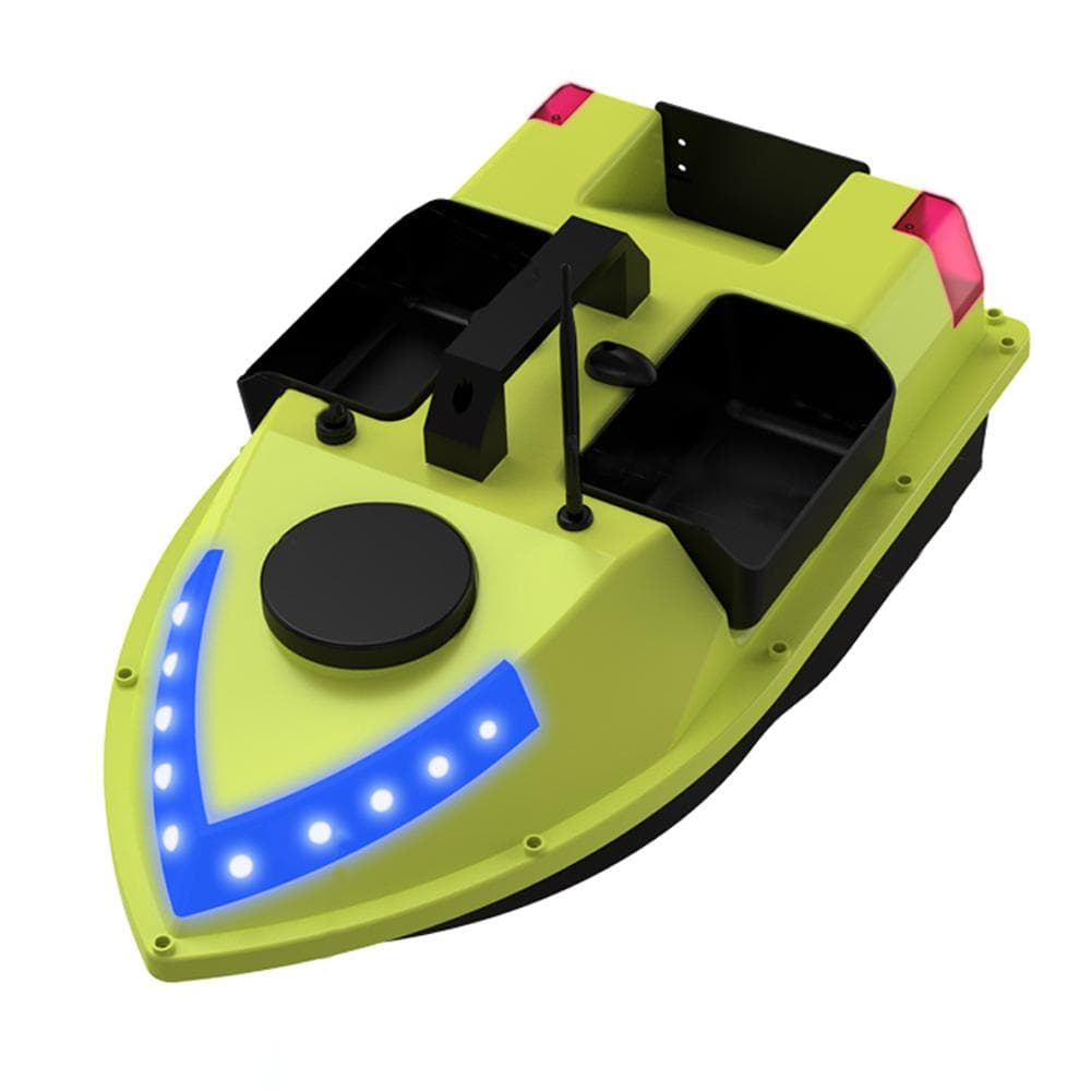 GPS RC Bait Boat 600M Wireless Remote Control Fishing Bait Boat Fishing Feeder Boat with 3 Bait 0.52A