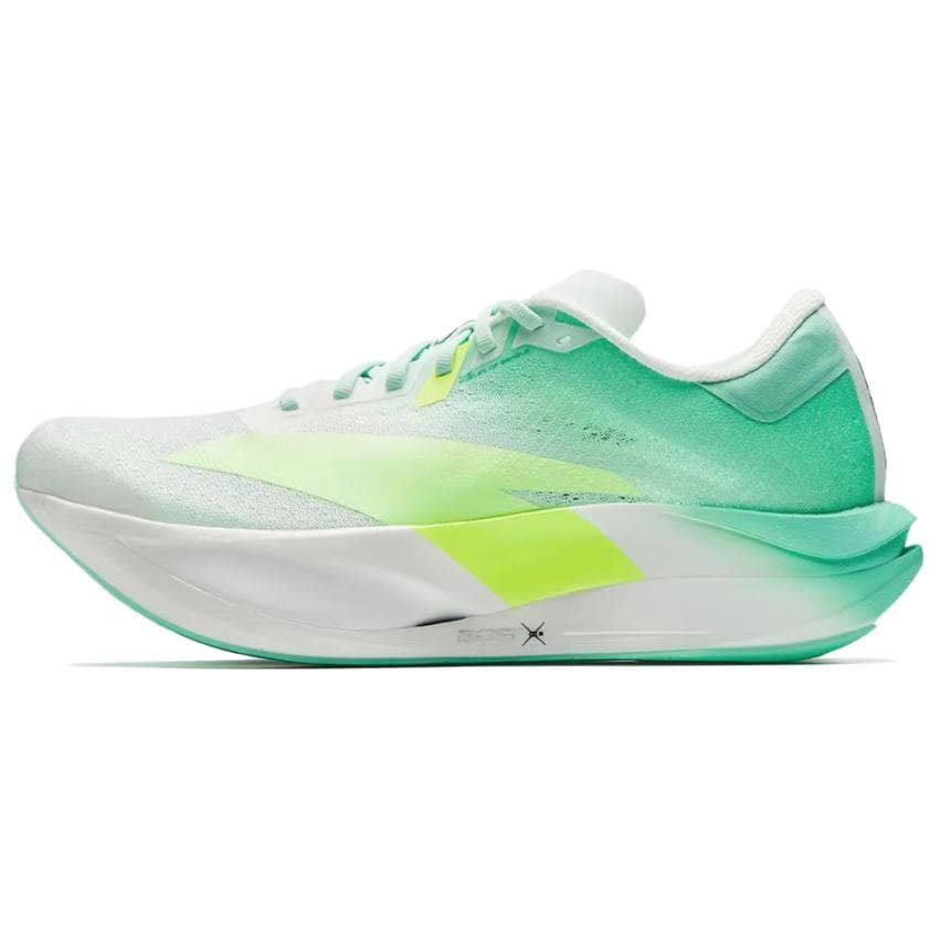 ANTA C202 7.0 Running Shoes Men's Low top Papyrus White/Thousand Mountain Green/Neon Yellow 112545575-5 45