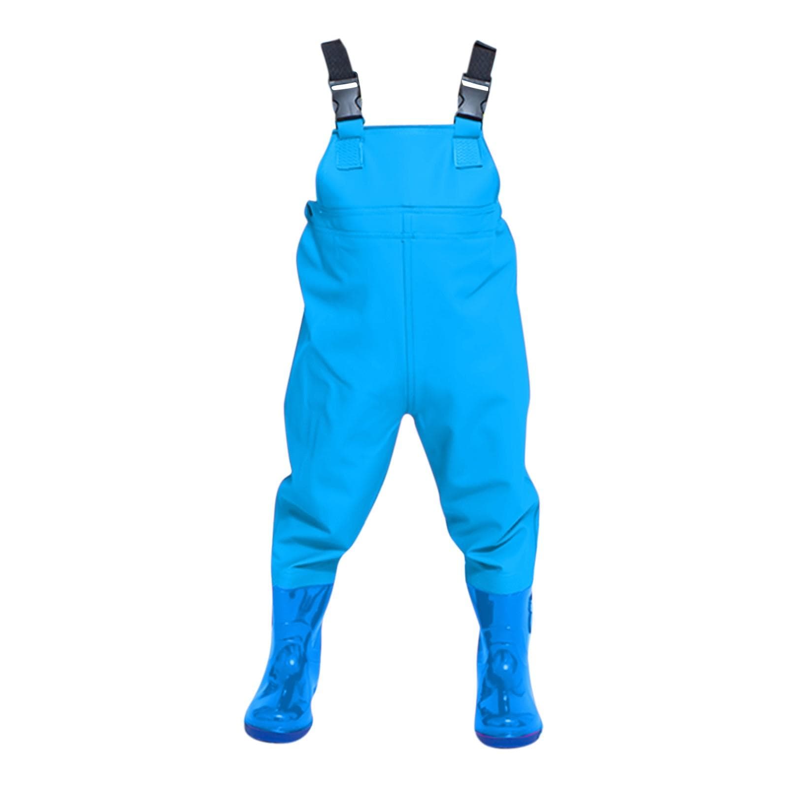 Children's Water Clothes, Sand And Water Artifacts, Kindergarten Toys, Children's Waders, Beach Toys, Waterproof And Anti-dirty Clothes 26 blue